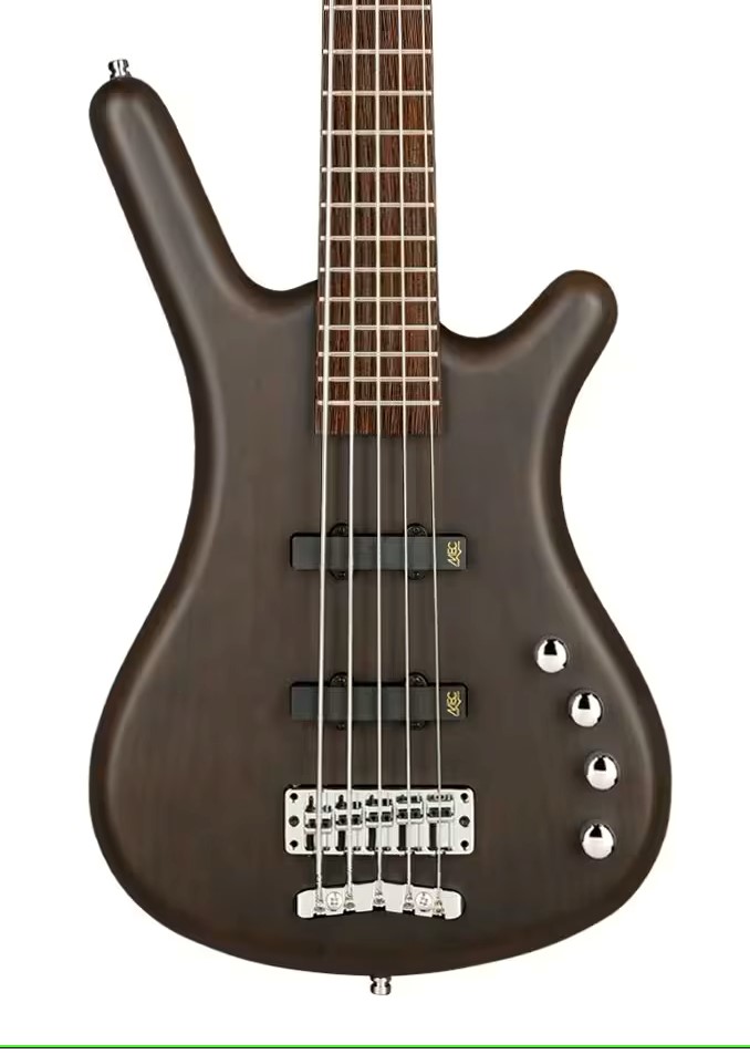 Warwick RockBass Guitar Corvette Basic 5 in Nirvana Black Transparent